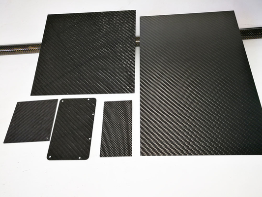 Custom High Strength Carbon Fiber Thick Panel Sheet Matt Glossy Surface Finish