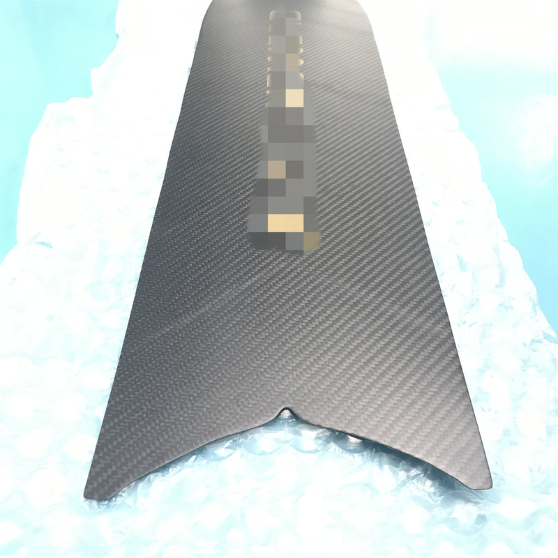 Strong And Elastic Carbon Fiber Freediving Fins For Outside Sports