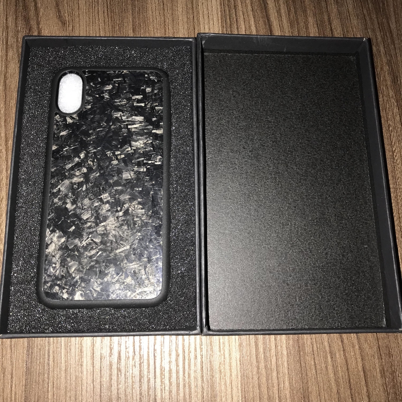 Commercial Tpu Forged Carbon Fiber Cell Phone  For IPhone Samsung And Huawei