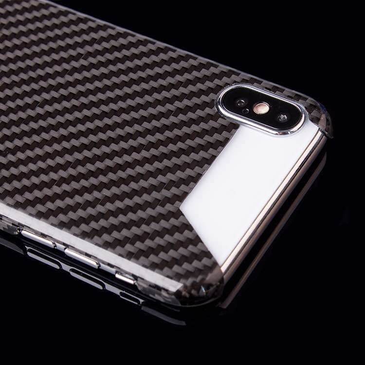 Black 3K Carbon Fiber Iphone Case Twill Glossy / Matte Finish Oem Service