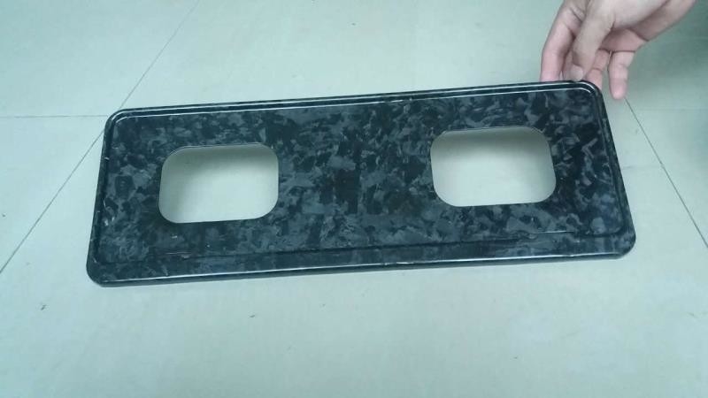 Custom Steel Mold Compression Molding Forged Carbon Fiber Parts Per Customer's drawing