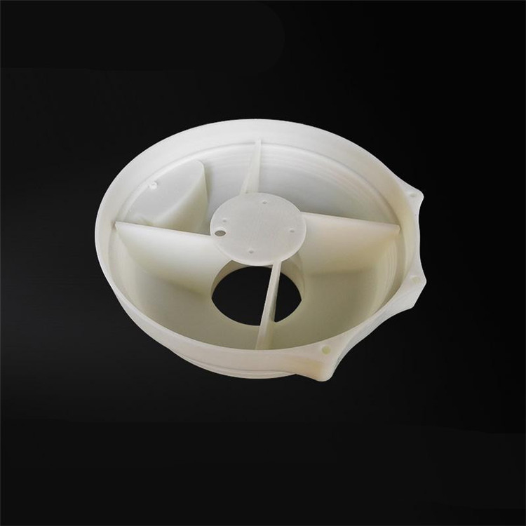 CNC Machining Rapid Prototyping Services White Color Plastic Shell 3D Printing