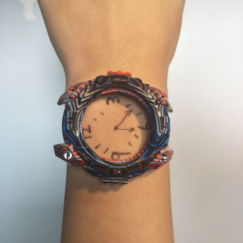 New Material Carbon Fibre Machining Custom Cnc Watch Case Men Wristwatch Durable